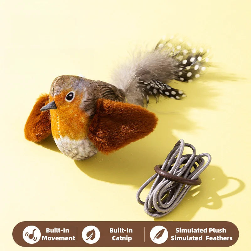Pounce, Play, and Chirp! The Ultimate Cat Toy for Indoor Adventures