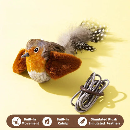 Pounce, Play, and Chirp! The Ultimate Cat Toy for Indoor Adventures