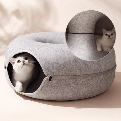 The Ultimate Donut Cat Toy – A Must-Have for Every Feline Friend!
