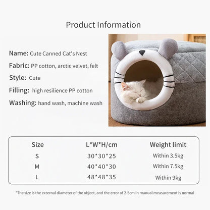 Lovely/Fun/ Dual Cat Bed/ House- For Winter Naps!