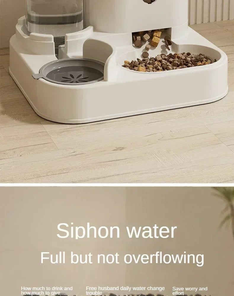 Sleek and Stylish Cat Food Dispenser – Where Function Meets Fashion!