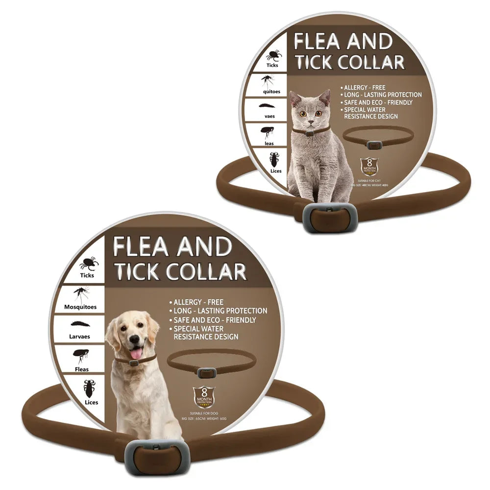 Pet Repellent Collars – Effective Protection Against Fleas, Ticks & Mosquitoes for Cats and Dogs