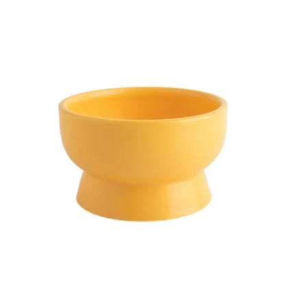 Nordic Style Ceramic Pet Bowls – Designed for Comfort & Modern Living