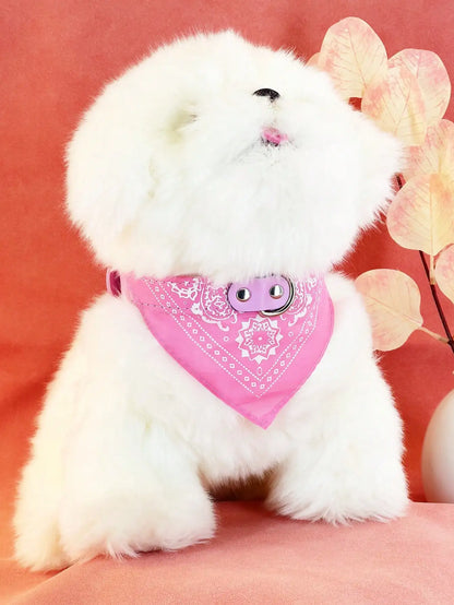 Stylish & Functional Pet Bandana Collar –Adjustable & Perfect for All Seasons