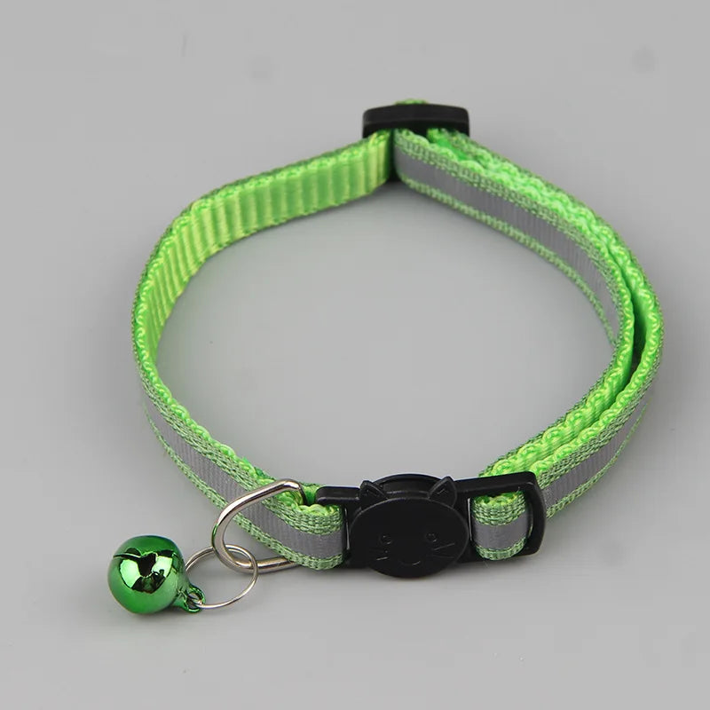 Color Reflective Cat Collars – Safe, Stylish & Perfect for Cats and Small Dogs