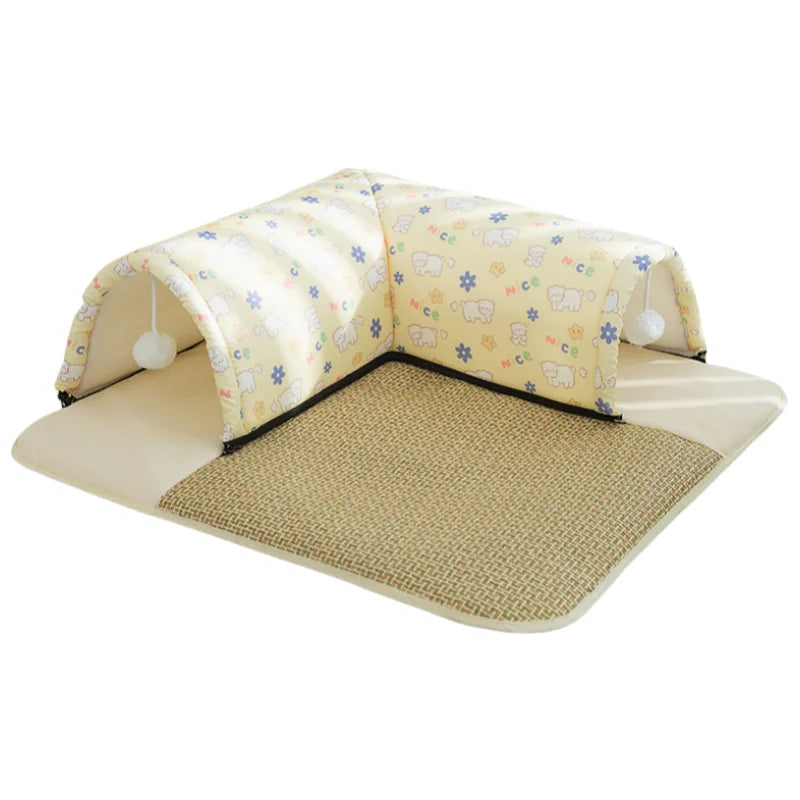 Hight Quality Cat Tunnels Bed for Indoors for All Seasons- Lovely Designs!