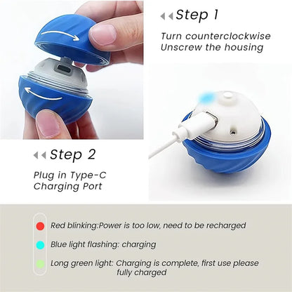The Futuristic Intelligent Jump Ball Toy – The Ultimate Thrill for Adrenaline-Seeking Cats and Dogs!