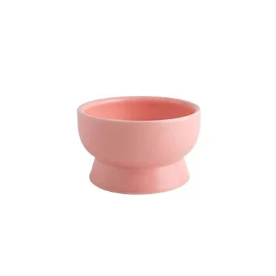 Nordic Style Ceramic Pet Bowls – Designed for Comfort & Modern Living