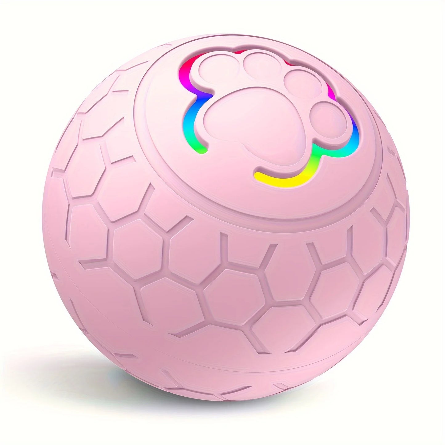 Get Ready for Disco Time – The Bouncing & Rolling Interactive Ball Pet Toy with RGB Lights!