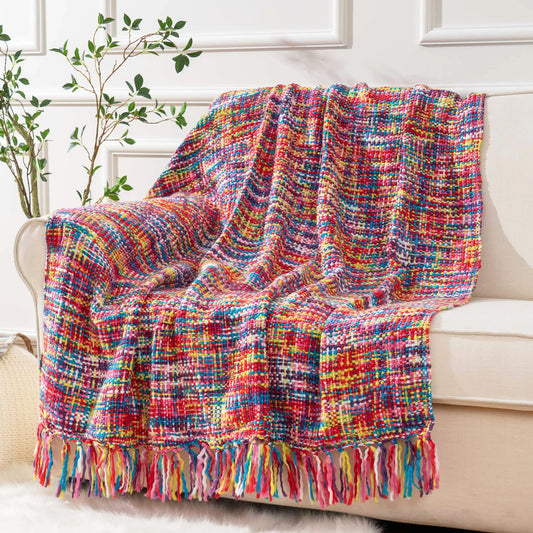Knit Throw Blanket – Stylish, Cozy & Perfect for Every Adventure