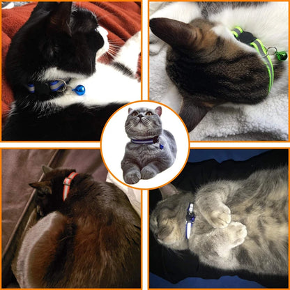 Color Reflective Cat Collars – Safe, Stylish & Perfect for Cats and Small Dogs