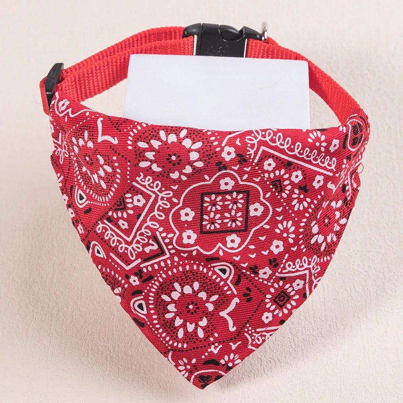 Western Charm for Your Wild Pets: Adjustable Bandana Collar