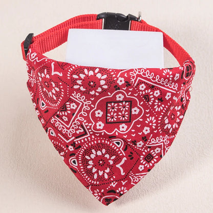 Western Charm for Your Wild Pets: Adjustable Bandana Collar