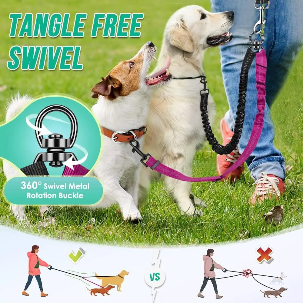 16 feet is approximately 4.88 meters. Perfect for keeping your active pups comfortably close yet free to roam!