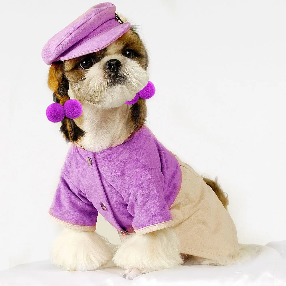 Plush Ball Pet Hair Accessories – Stylish & Fun for Your Furry Friends