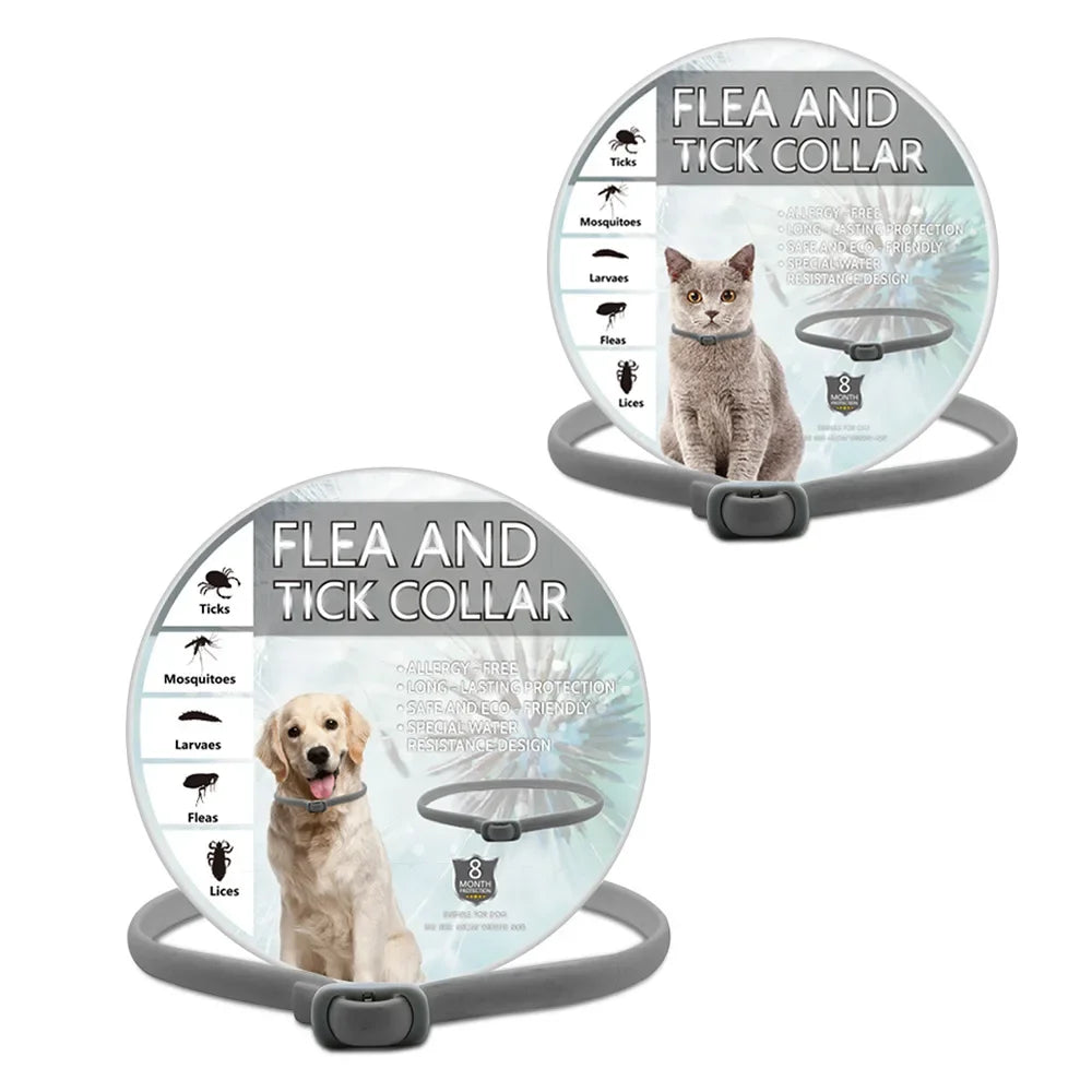Pet Repellent Collars – Effective Protection Against Fleas, Ticks & Mosquitoes for Cats and Dogs