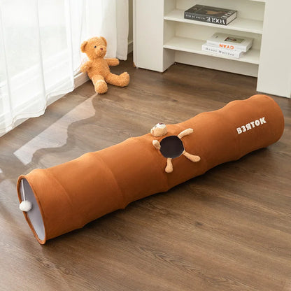 Easy Storage Cat Collapsible Tunnels for Indoors- Very Stylish!