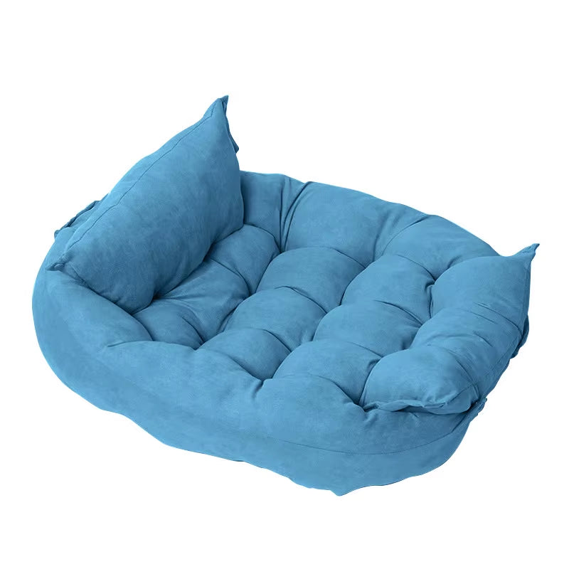 Wholesale Multi-Colors PP Cotton High Quality Custom Small Doggie Pet Beds Accessories Bedding Washable Luxury Puppy Pet Dog Bed