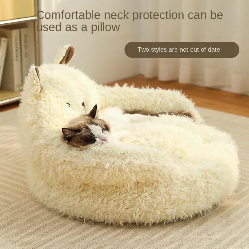Alpaca Cat Bed- For Lazy Afternoons!