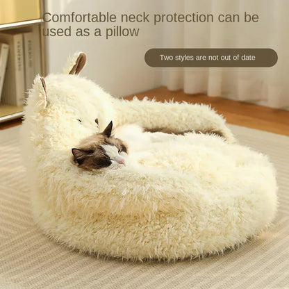 Alpaca Cat Bed- For Lazy Afternoons!