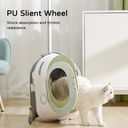 Perfect Travel Buddy – The Pet Carrier Suitcase- Airline Approved
