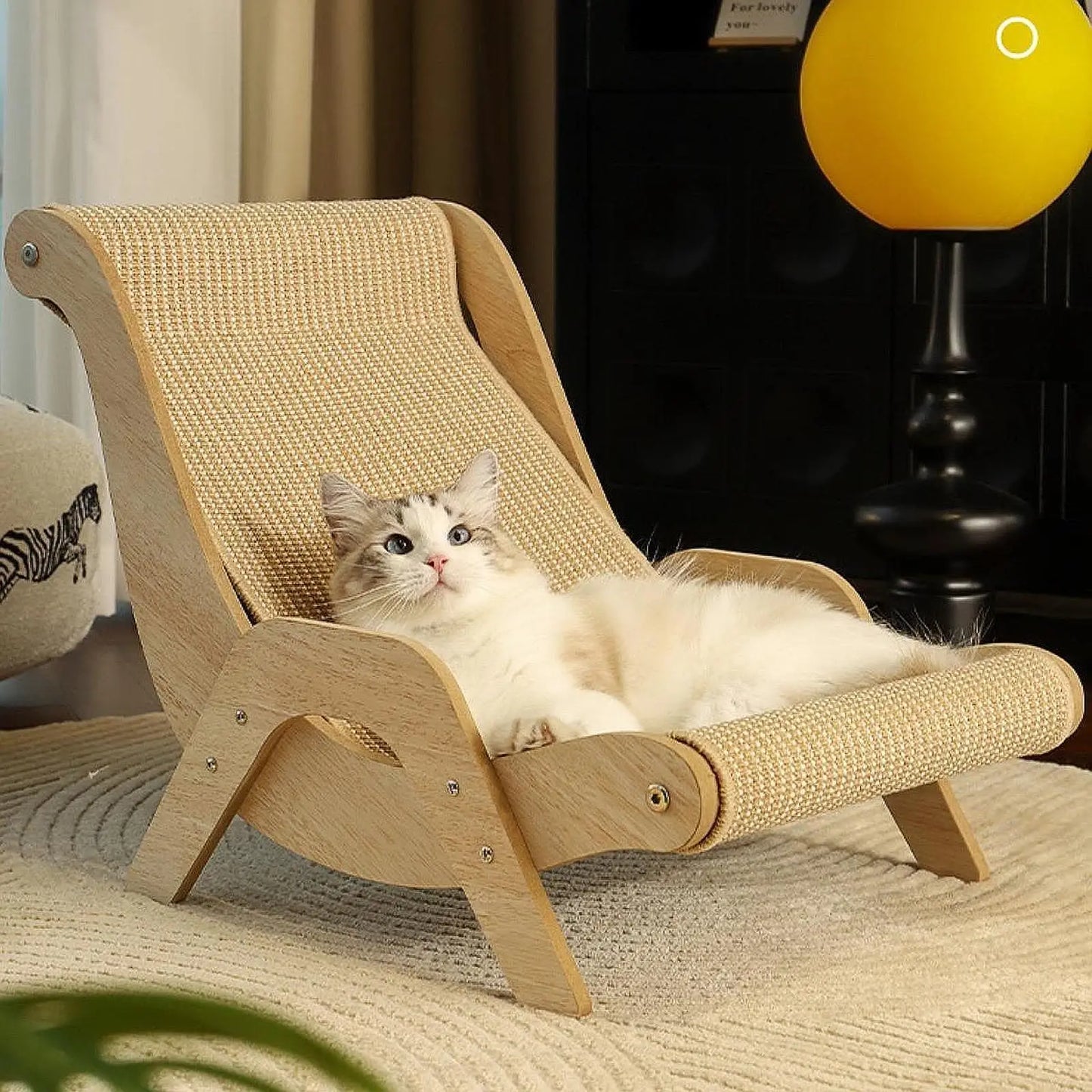 The Cozy Cat Lounge Chair – The Ultimate Cool Spot for Your Chilled Moments Partner!