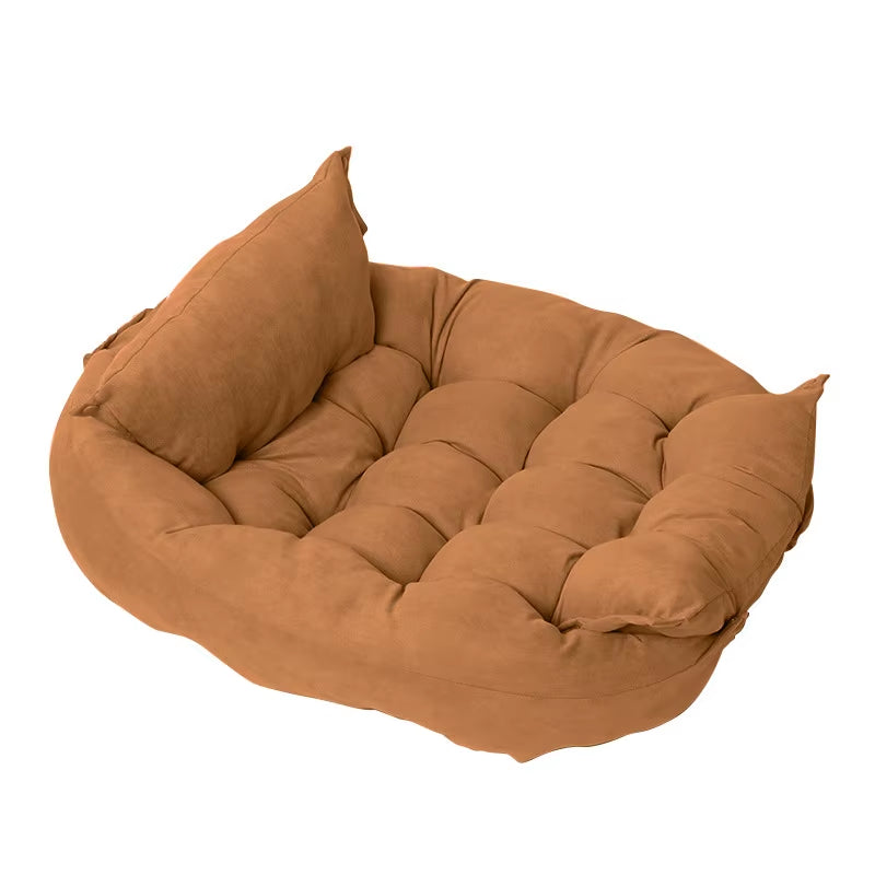 Wholesale Multi-Colors PP Cotton High Quality Custom Small Doggie Pet Beds Accessories Bedding Washable Luxury Puppy Pet Dog Bed