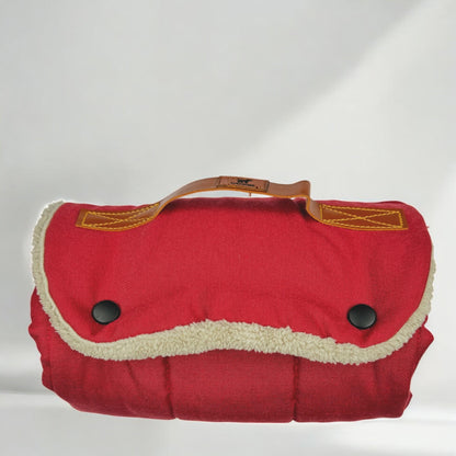 Roll up Travel Dog Mat (Water-Repellent & Machine Washable)- For Happy Travels!